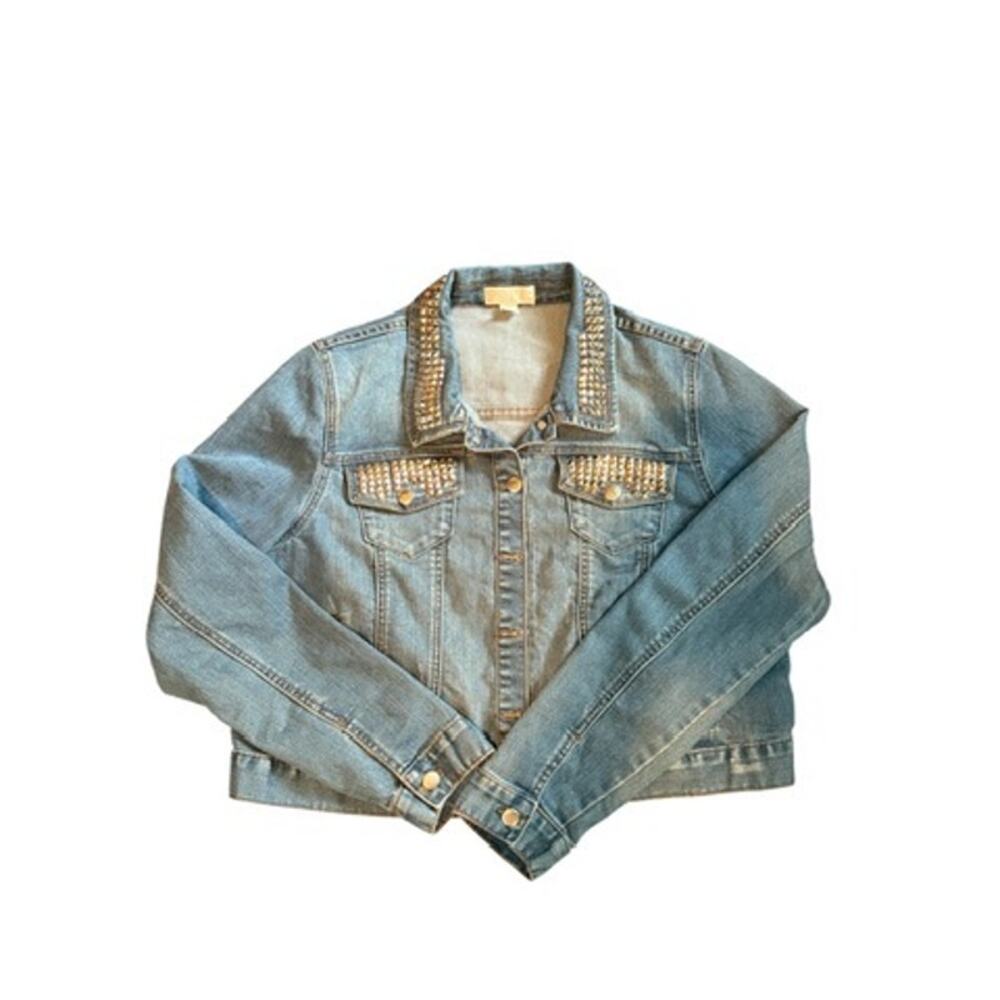 Studded Denim Jacket - Picture 2 of 6